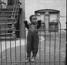 African American  boy in the King's Court section 1943