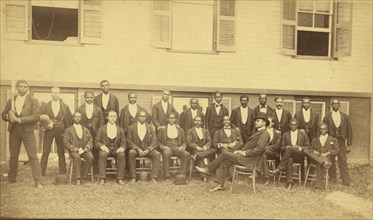 African American baseball team, Danbury, Connecticut 1880