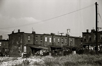 African American Camden New Jersey Slums 1939