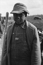 African American Evicted sharecropper, New Madrid County, Missouri 1939