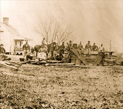Aiken's House, James River, Va. 1864