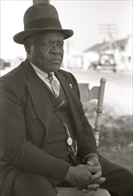 African American Proprietor of restaurant, Shellpile, New Jersey 1938