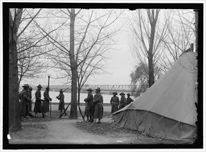 African American soldiers at Washington Encampment 1917
