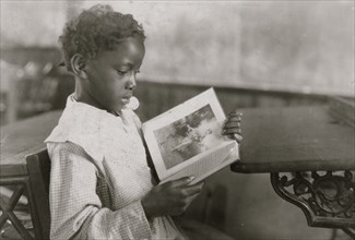 A Pupil in Pleasant Green School - Pocahontas Co.  1921