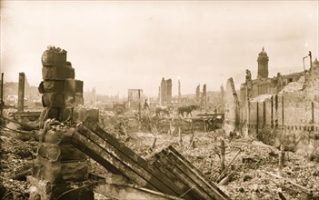 Aftermath of the San Francisco earthquake and fire of 1906 1906