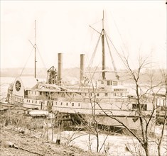 Aiken's Landing, Va. Steamer New York waiting for exchange of prisoners 1864