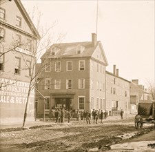 Alexandria, Virginia. The Marshall house, King & Pitt Streets 1863
