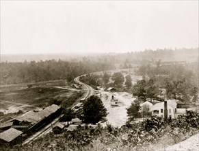 Allatoona Pass, Georgia, looking south 1863