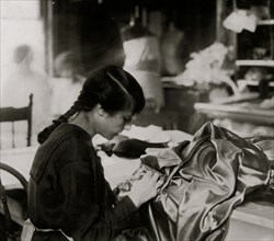 15 years old works for Madame Ball, dressmaker 1917