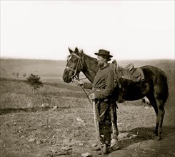 Antietam, Md. A cavalry orderly 1862