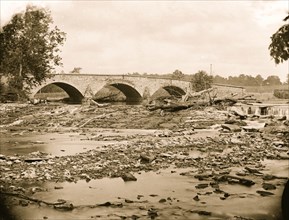Antietam, Md. Antietam Bridge on the Sharpsburg-Boonsboro Turnpike 1862