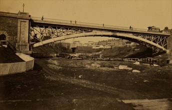 Aqueduct Bridge, Georgetown, D.C., erected by Maj. Gen. M.C. Meigs 1863