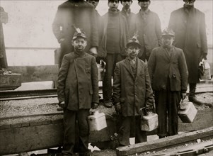 Arthur Harvard, a young driver, Shaft #6, Pennsylvania Coal Company. 1908