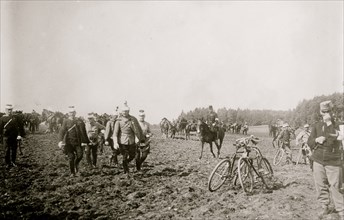 Austrian officers in field