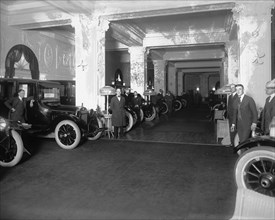 Auto Showroom or enclosed car salon 1920
