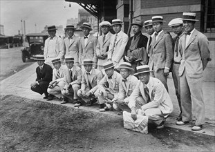 Ball Team, Meiji University, Tokyo, Japan 1925