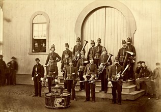 Band of 10th Veteran Reserve Corps, Washington, D.C., April, 1865 1865