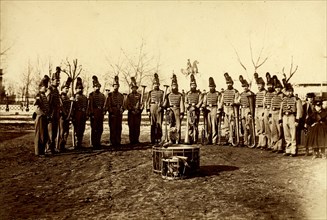 Band of 9th Veteran Reserve Corps, Washington, D.C., April, 1865 1865