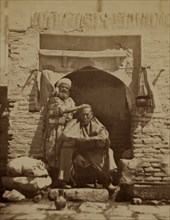 Barber in the Samarkand Bazaar 1867