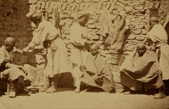 Barbershop in Turkestan 1867