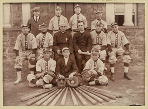 Baseball team, Eymard Seminary, Suffern, N.Y. 1900