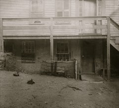 Basement tenements, immigrants High Street, Central Falls, R.I.  1912