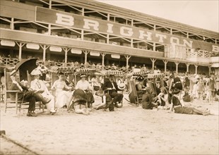 Bathing at Brighton Beach, Brooklyn