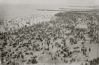 Bathing at Brighton Beach, Brooklyn