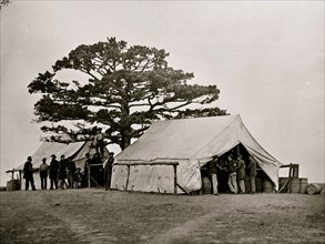 Bealeton, Va. Sutler's tent at Army of the Potomac headquarters 1863