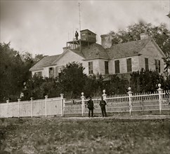 Beaufort, South Carolina. Federal signal station. Formerly the home of John G. Barnwell 1862