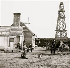 Bermuda Hundred, Va. Photographer at Butler's signal tower 1864