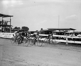 Bicycle Race on Track 1922