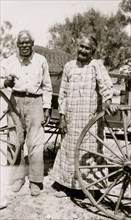 Bill and Ellen Thomas, ex-slaves, Hondo 1937