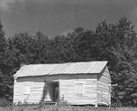 Black cabin. Hale County, Alabama 1936