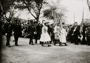 Black G.A.R. veterans parading, New York City, May 30, 1912 1912