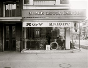 Black Motor Car Dealership 1919