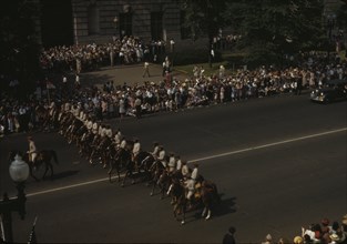 Black troops at the Memorial Day parade, Washington, D.C., probably Constitution Avenue 1942