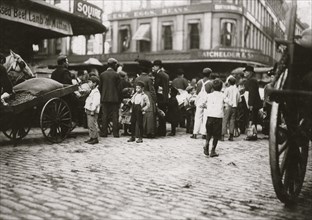 Boston Market Scene 1909