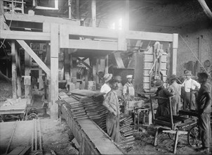 Brickyard workers near Mt. Vernon, Va. 1916