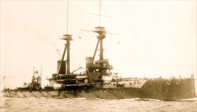 British Battleship Bellerophon