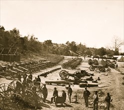 Broadway Landing Stages Artillery 1865