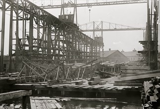 Brooklyn Navy Yard-Laying Keel of NEW YORK 1912