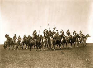 Brulé war party 1907