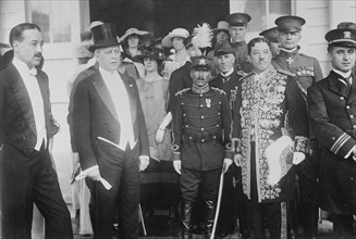 C.B. Warren with the Emperor of Japan