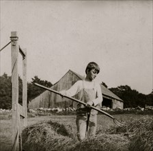 Eleven years old & his father run a farm of 160 acres in Southern Vermont.  1915