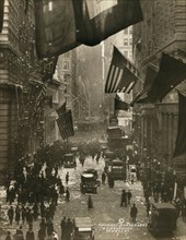 Wall Street Celebration as Germany Surrenders 1918