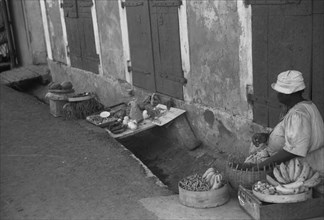 Charlotte Amalie, St. Thomas Island, Virgin Islands. Children in one of the slum areas 1941
