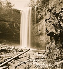 Chattanooga, Tennessee (vicinity). Lulu Falls, Lookout Mt 1864