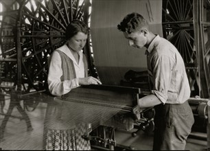 Cheney Silk Mills. Favorable working conditions. 1924