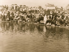At the pool, animal dance 1927